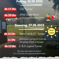(Update 20.04.) Alte Herren, Jugend & Party: Pfingstturnier 2023 im Mühlenbachstadion