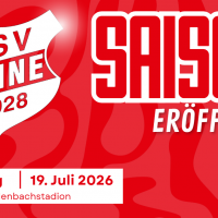 Saisoneröffnung am 19.07. mit Oberligist BSV Rehden